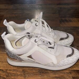 Michael Kors Wilma Mixed-Media‎ Trainer sneaker